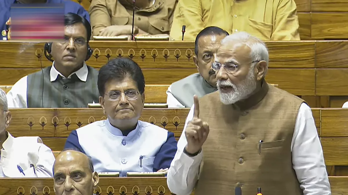 PM Modi speech in Parliament on Sindhu Jal Samjhauta and Nehru decision