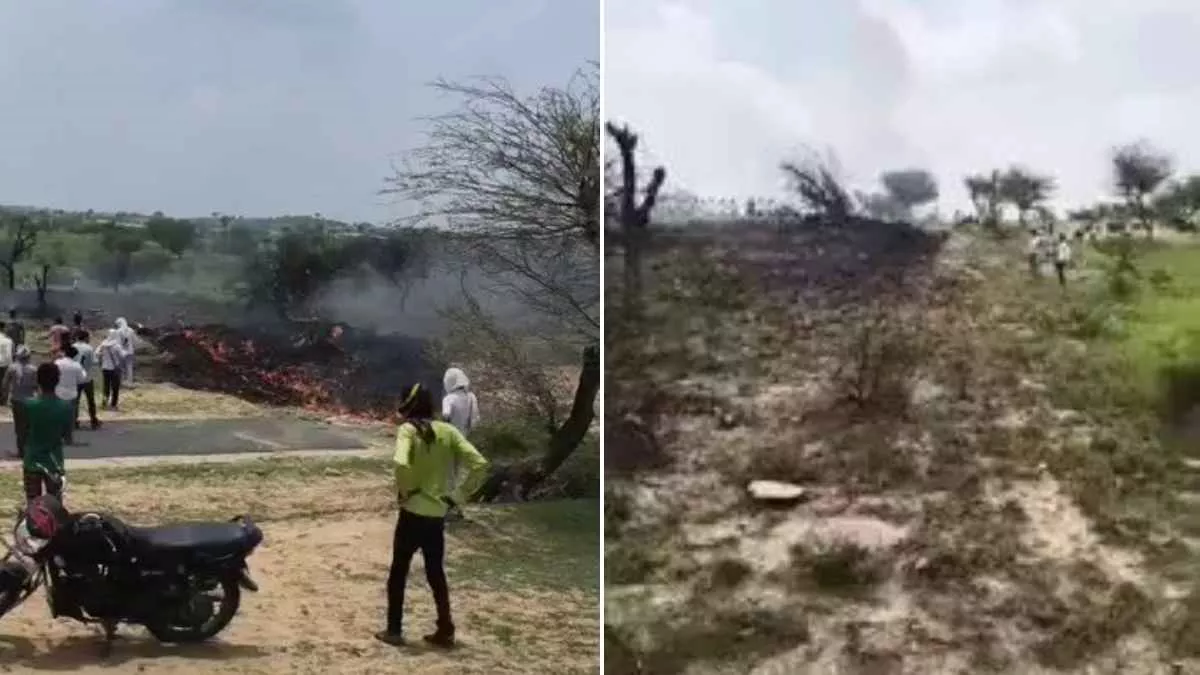 Fighter Jet Crash in Rajasthan: चूरू में IAF Jaguar हादसा, दो पायलटों की मौत | Plane Crash News
