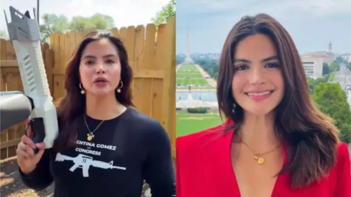 कुरान जलाते ट्रंप समर्थक का वायरल वीडियो स्क्रीनशॉट